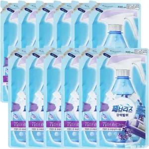 페브리즈 섬유탈취제 라벤더유칼립투스향 리필 320ml 12개
