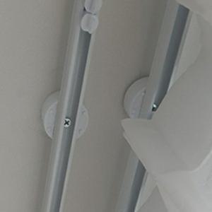 블라인드 레일조절브라켓 커텐길이짧을때 천장높이낮추는