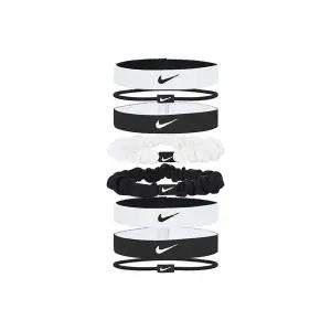 [나이키] 헤어타이 IF1654-127 플렉스 클래식 믹스드 헤어밴드 8PK