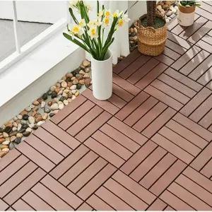 마루 특가 조립식마루 조립식데크타일 베란다바닥매트 조립마루 타일