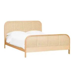 라탄 침대 프레임 매트리스 디자인 인테리어 북유럽풍