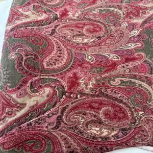 원단스토리 폴리 면 스판원단 천 페이즐리 빈티지 보헤미안 패턴 대폭