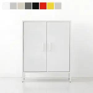 마켓비 MKB 캐비넷 모던세로중 2문 수납장 8001015