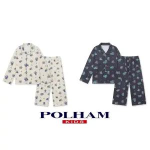 [폴햄키즈](의정부점)공용) 폴키베어 긴팔 파자마 세트 PKF5UI3810
