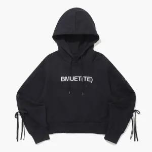 [롯데백화점]르꼬끄 우먼스 비뮈에트 로고 후드티셔츠 QP422OHDO7_BLK