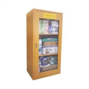 솔리렉스 안전보호구함 (550x370x1100mm) 스틸+분체도장 벽면고정가능