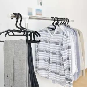 매장 실내용 화이트 컬러 튼튼 1단 스탠드 바퀴 행거