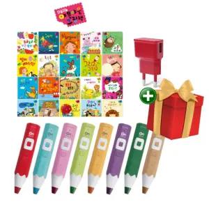 핫딜 4세대 세이펜 레인보우온펜 레인온펜 32GB + 야물야물 그림책 세트
