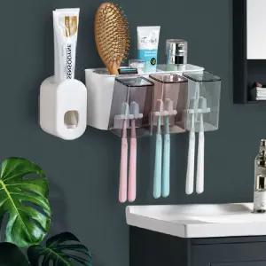 칫솔꽂이 치약짜개 거치대 정리대/걸이/정리/수납/거치/욕실/화장실/용품/인테리어/홀더/보관/칫솔/치솔/양