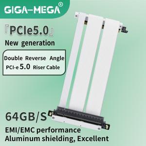 PCIE 5.0 riser cable | RTX5090 gpu Ready 128GB/s Speed designed for ITX