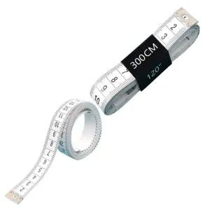 WSstore 피팅 줄자(3M) (화이트) 복부둘레측정