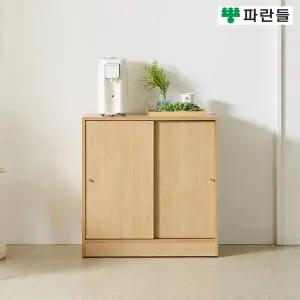 [착불배송] 파란들가구 800 미닫이 도어 수납장 볘瓚絹다용도수납장