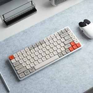 키캡 로프리 FLOW 휴대용 실버 유선겸용 OE919 기계식 로프리플로우