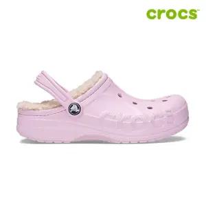 [크록스 정품] 바야 라인드 클로그 키즈 아동 털샌들 207500-79R