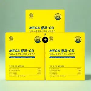고함량 메가 알파CD 4000 알파시클로덱스트린 원데이 제로파우더 3개월분 효능 3박스