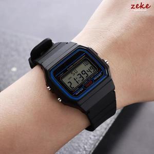 카시오 F91W W-800H SGW400 F84 F105/108 A158/168 AE1200/1300 시계 밴드 소프트 남성용 손목 시계줄 용 1