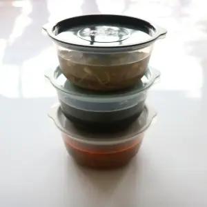 전자렌지용 냉동국 냉동밥 소분용기 8P/밀폐용기세트/밥소분용기/전자렌지밥용기/밥보관용기/밀폐용기