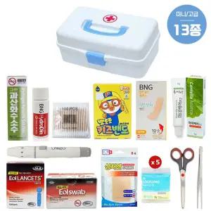 스피드 미니 고급형 구급함 구급용품 키트 응급 비상용 가방 13종