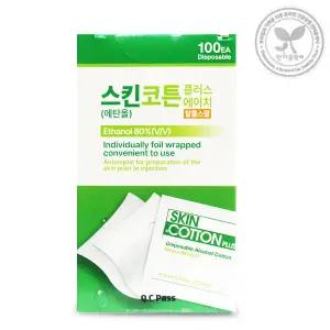 성광제약 퍼슨 스킨코튼 플러스 에이치 알콜스왑 100매