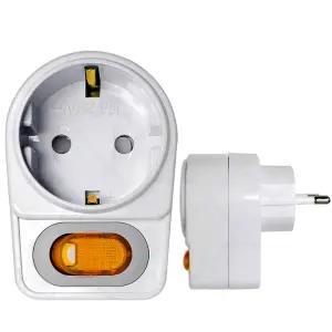 신성 1구 멀티콘센트 스위치 국산 접지형 어댑터 멀티탭