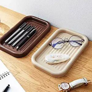 커피 펜 트레이 정리함 필기구 접시/고급/보관/서랍/볼펜/책상용/팬/정리/회의실/수납/데스크/소품/책상/메