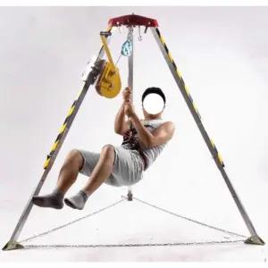 화재 구조용 안전 구조용삼각대 거치대 작업대 공사장 인명 맨홀