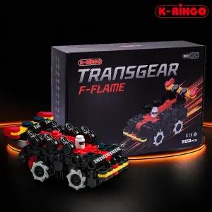 K링고 블럭RC카 트랜스기어F 202pcs