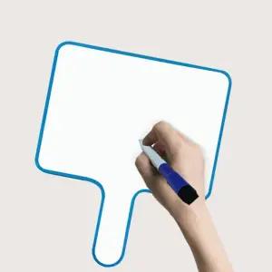 미니 손잡이 피켓 미니보드 손피켓 플랜카드 야구응원 직관 체육대회 회장선거 학예회 화이트보드