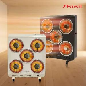 신일 전기히터 산업용 공업용 업소용 대형 전기난로 공장 창고 사무실 난방기 하이라이트 5구