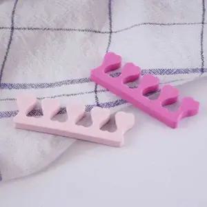 페디큐어 매니큐어 손가락 발가락 분리대 하트스펀지