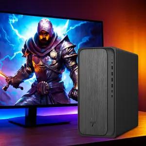 HP 옴니데스크 인텔 U5-225 D5 16GB 256GB FreeDOS 듀얼모니터 미니타워 M03-0029KR-U5 RTX5060 사무 게이