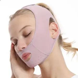 이중턱 리프팅 밴드 프리미엄마사지기구 얼굴 턱선 프리미엄 (WFK2HXG)