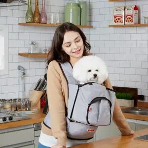 펫캐리 강아지 이동가방 애견슬링백 앞가방 포대기 고양이 힙시트 산책가방 국산