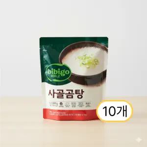 CJ 비비고 사골곰탕, 500g, 10개