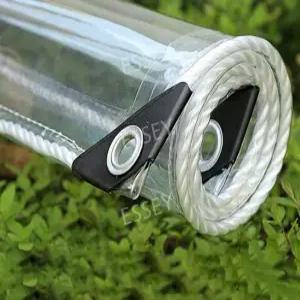 투명 비닐 천막 우풍 두꺼운 우레탄 커튼 PVC 차단