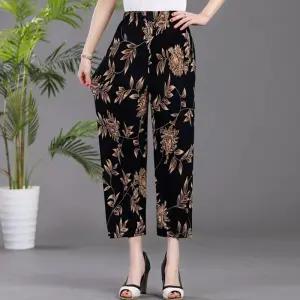 찰랑바지 와이드 쿨 팬츠 허리밴딩바지 냉감바지