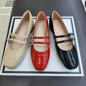 [에스콰이아][행복한백화점][에스콰이아]여성 에나맬 귀여운 메리제인 2센치 단화 PFEFHQ78