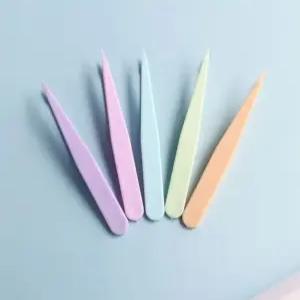 휴대용 족집게 다용도 핀셋 부자재 네일아트 플라스틱 스티커 diy 집게 공예용 미니 다꾸