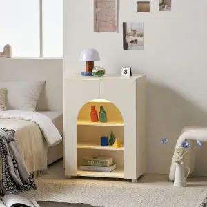 [히트가구] AD110 낮은 장식 선반수납장 600 1color (착불)