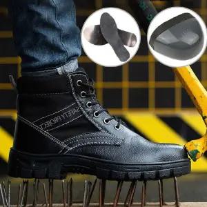 겨울 방한 털 안전화 기모 안감 작업화 현장 운동화 공사 작업 부츠