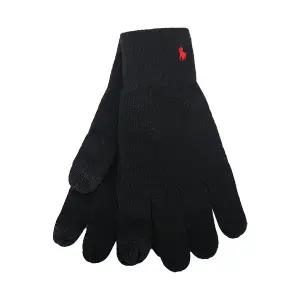 [폴로랄프로렌] 25FW 남성 리사이클 터치 울 장갑 블랙 PC0712 001