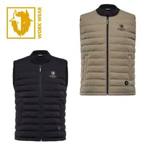 블랙야크 조끼 S-발열조끼 블랙 베이지