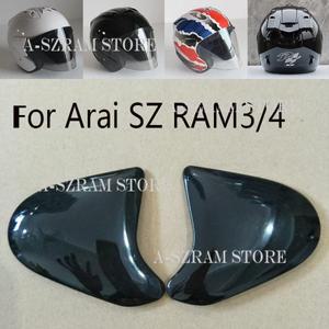 ARAI SZ-Ram4 3/4 헬멧 헤드웨어 Hermonza 고정베이스 SZ Ram3 입구 트림 액세서리 레인보우