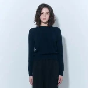 [UNIT](센텀시티점)캐시미어 케이블 베이직 크루넥 풀오버 (ZFKKCN103C-NAVY)