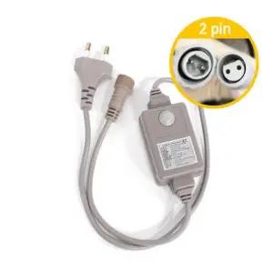 퍼스트 LED DC 24v 점멸 무점멸 대용량 컨버터 2핀 연장선 2M 전원잭 부속품