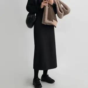 [에이와비] [140.150ver] #AWABMADE:_뉴말랑밍크롱스커트 -키작녀/기장선택/밍크안감/1color/2size