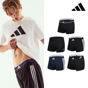 아디다스언더웨어 아디다스 베이직 블랙 남성 드로즈 5종 세트 305216