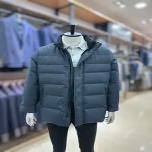 인디안웰메이드 남성 겨울 니트에리 다운 사파리 4 W 9209