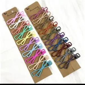 [콩심팥심]리본 데이 금속 여성 기본 머리집게핀