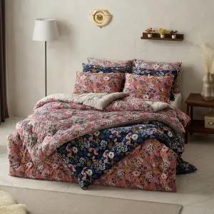 최초 가격 인하! [슈퍼싱글 3장] 까사메르 블라썸 극세사 퀼팅 이불 3종 세트(SS)